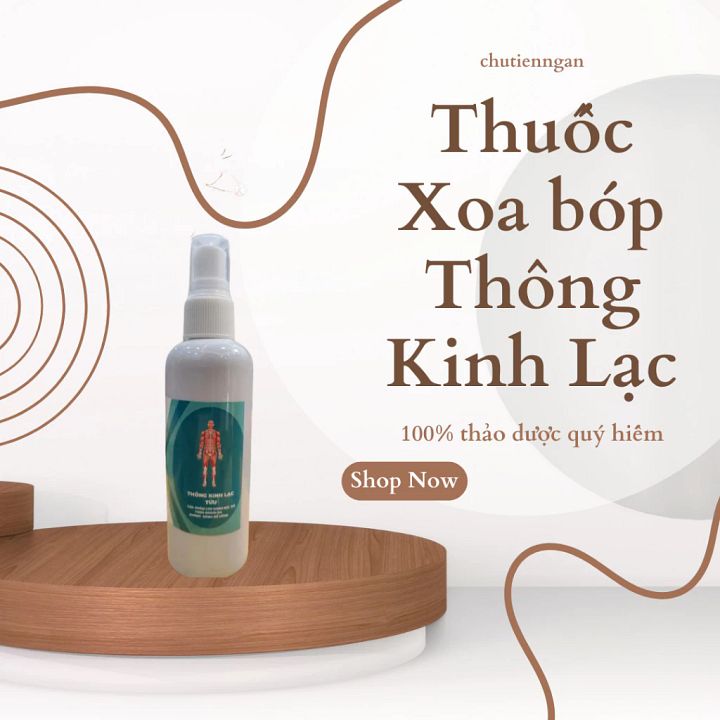 Lọ Xoa bóp Thông Kinh Lạc Organic Chú Tiến Ngạn product image (1)