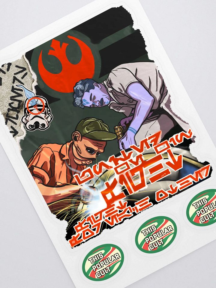 Safety Squints - Kiss Cut Sticker Sheet product image (1)