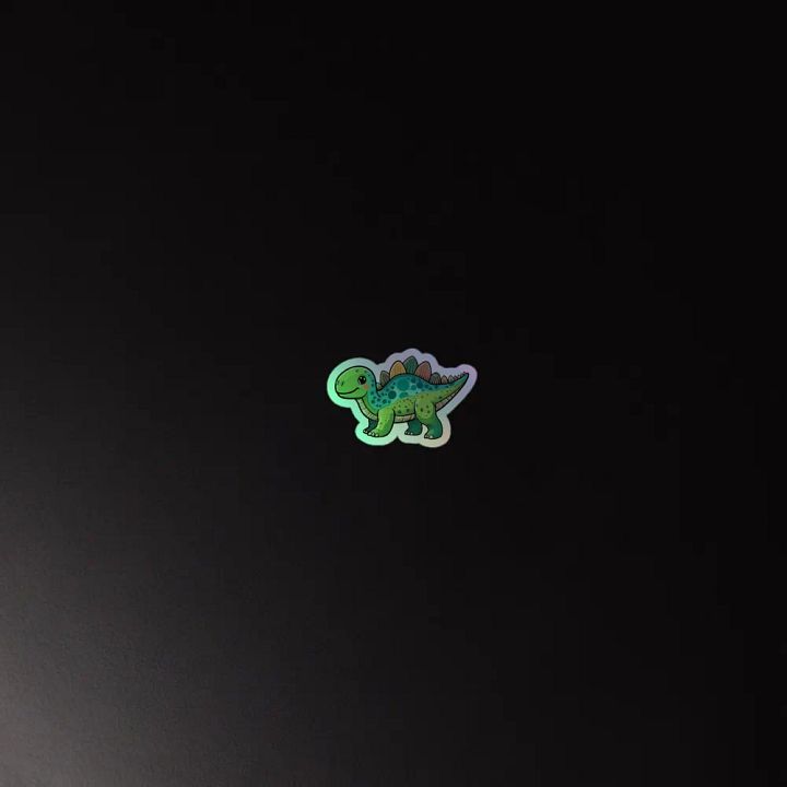 Steve the Stego Holo Sticker product image (4)