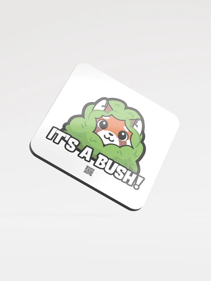 It's a Bush Glossed Cork Coaster product image (1)