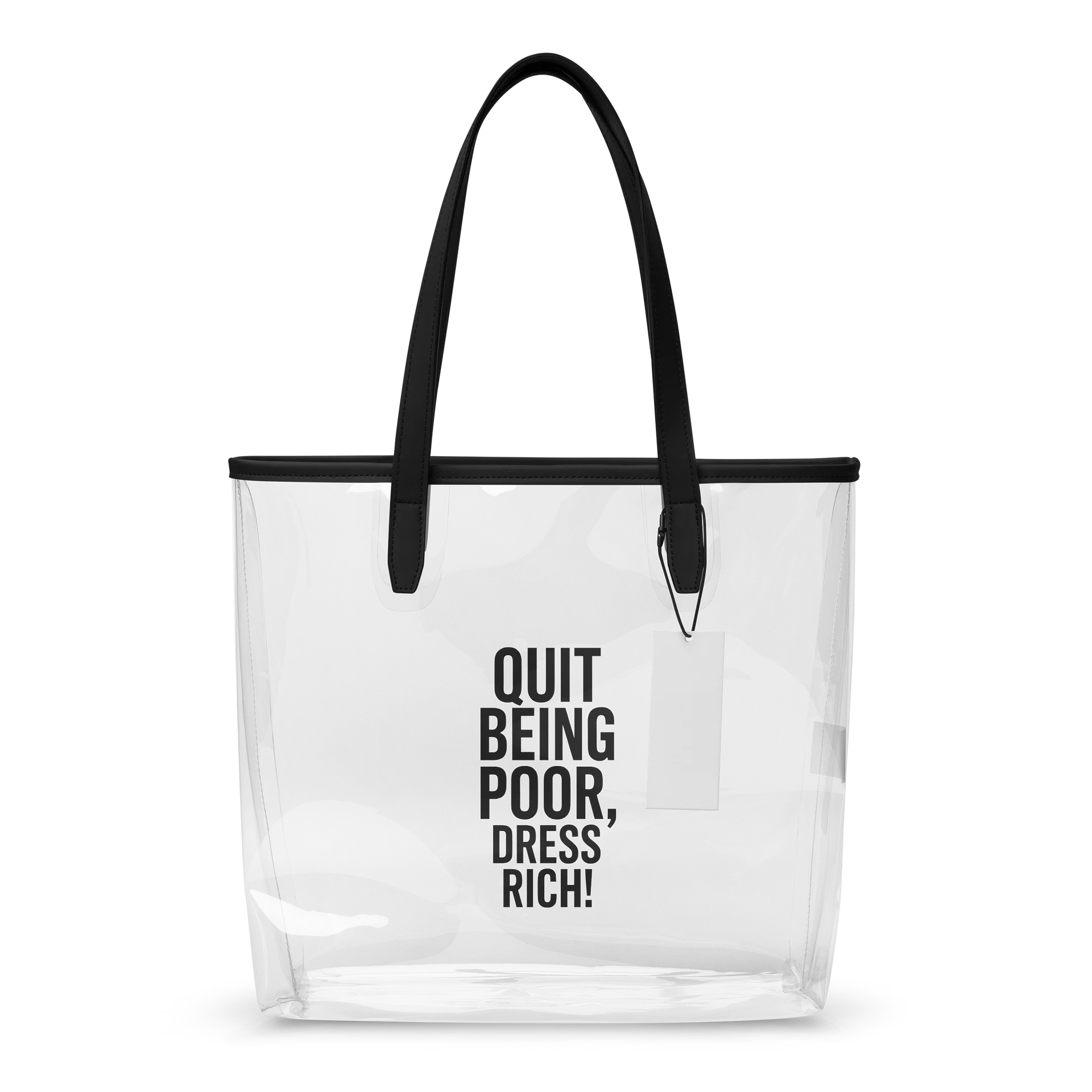 Rich Life Clear Tote product image (1)