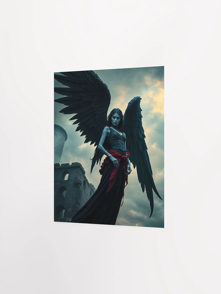 Black Wings Matte Poster product image (9)