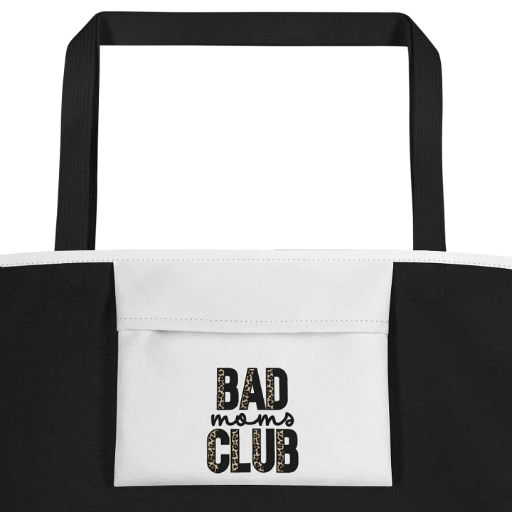 'Leopard Print Mom mode' Customizable Tote Bag product image (2)