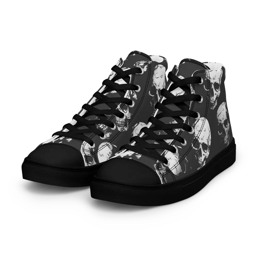 Grim Soles Monochrome Men's High Tops product image (4)