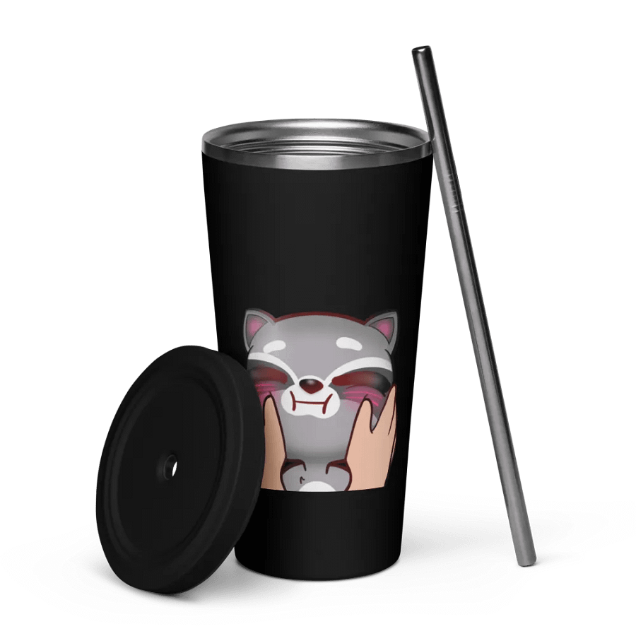 Cute Raccoon Insulated Tumbler product image (8)