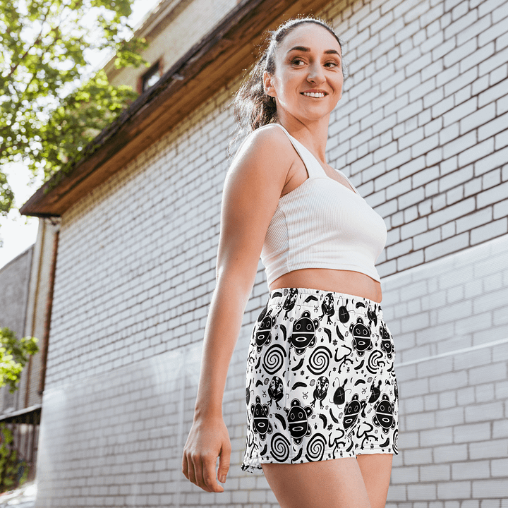 Taino Symbols All-Over Print Shorts product image (2)
