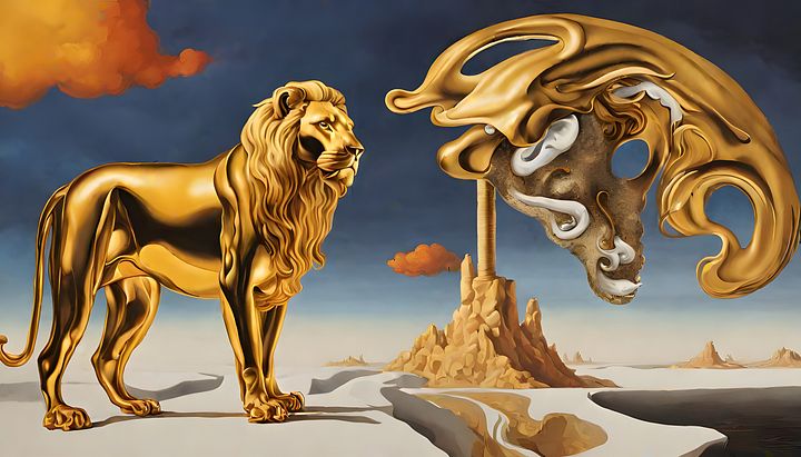 Leo's Galactic Royalty: Cosmic Grandeur Coronates Your Fierce Pride product image (1)
