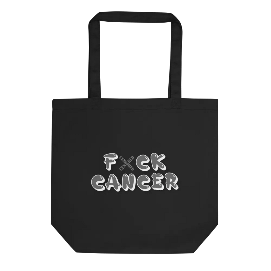 Bold Statement Eco Tote: F*CK CANCER product image (1)