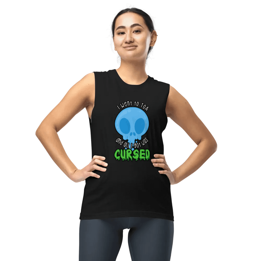 All I Got Was Cursed - Mage - Men's Style Muscle Tank product image (9)