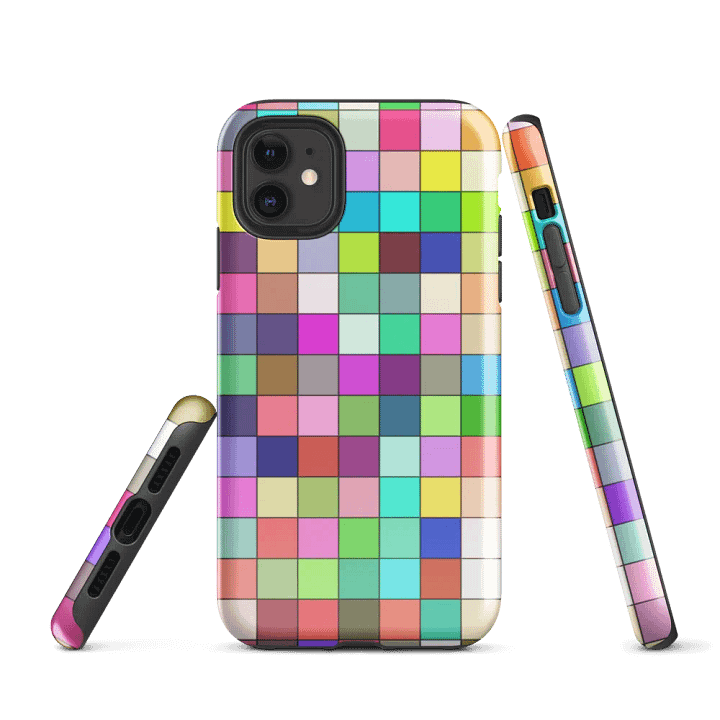 Colorful Squares - Tough Case for iPhone® product image (1)