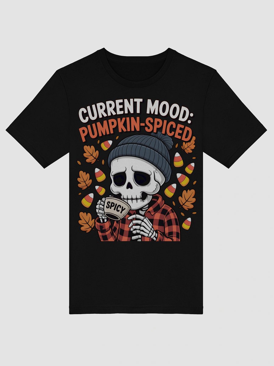 Pumpkin-Spiced Skeleton Tee product image (47)
