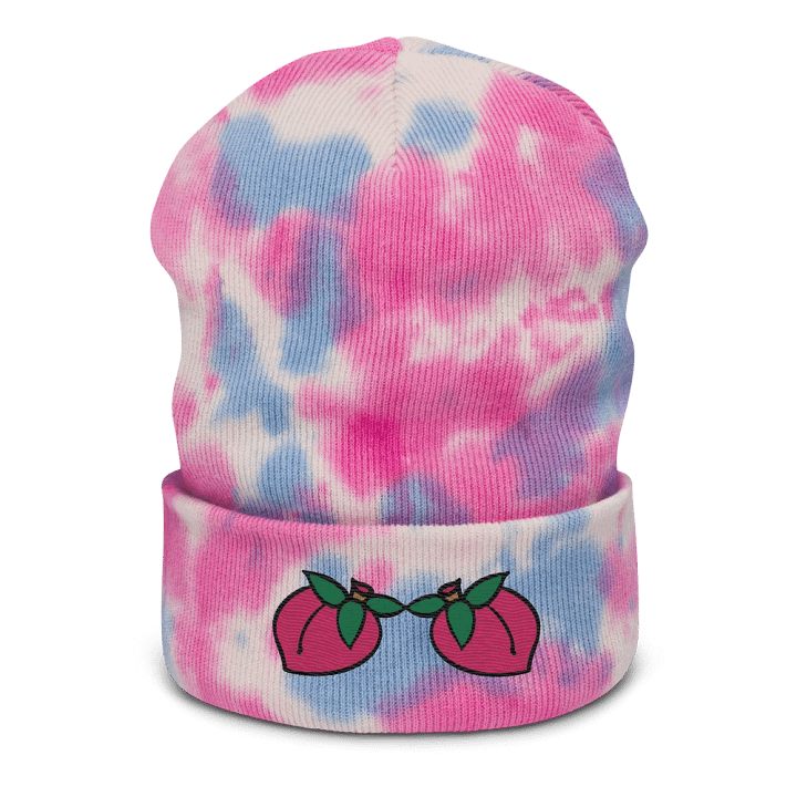 Witness The Thiccness Tie-Dye Beanie product image (3)