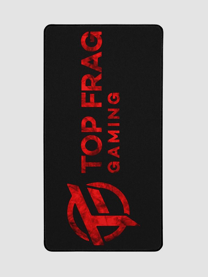 TopFrag™ Red Logo Desk Mat 15.5" x 31.5" product image (2)
