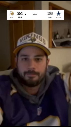 Primetime win for NINE! @adamawes...

#minnesotavikings #skol #nfl