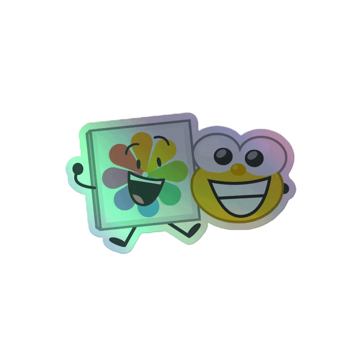 App & Jimmy Holographic Sticker product image (2)