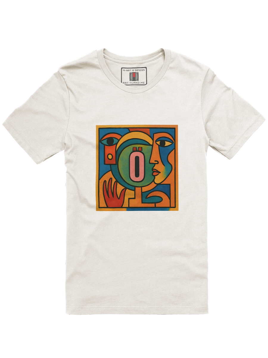 Överthink Tee, Picasso-Inspired Abstraction - M-Art & Design product image (1)