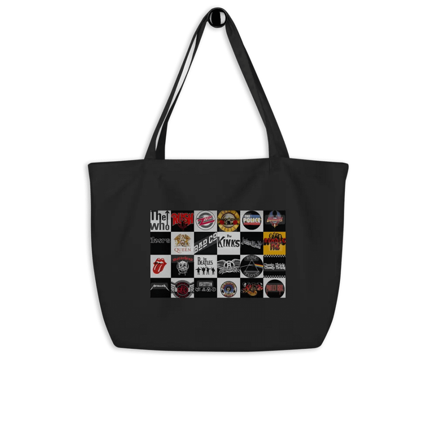 Music Lovers Collection - Ultimate Music Lover's Tote Bag – Double-Sided Design with 24 Iconic Bands! product image (8)