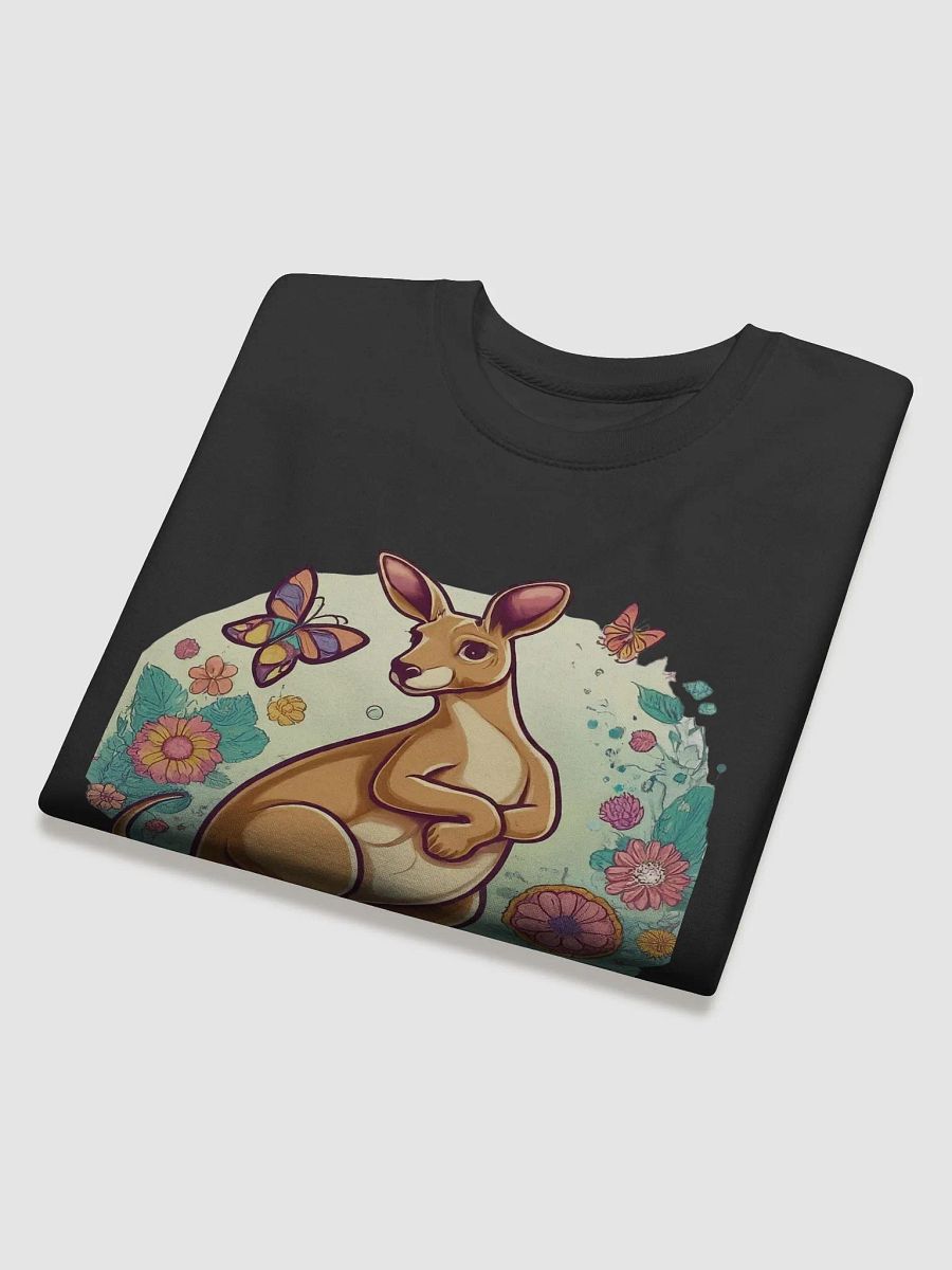 Whimsical Kangaroo Garden Sweatshirt product image (4)
