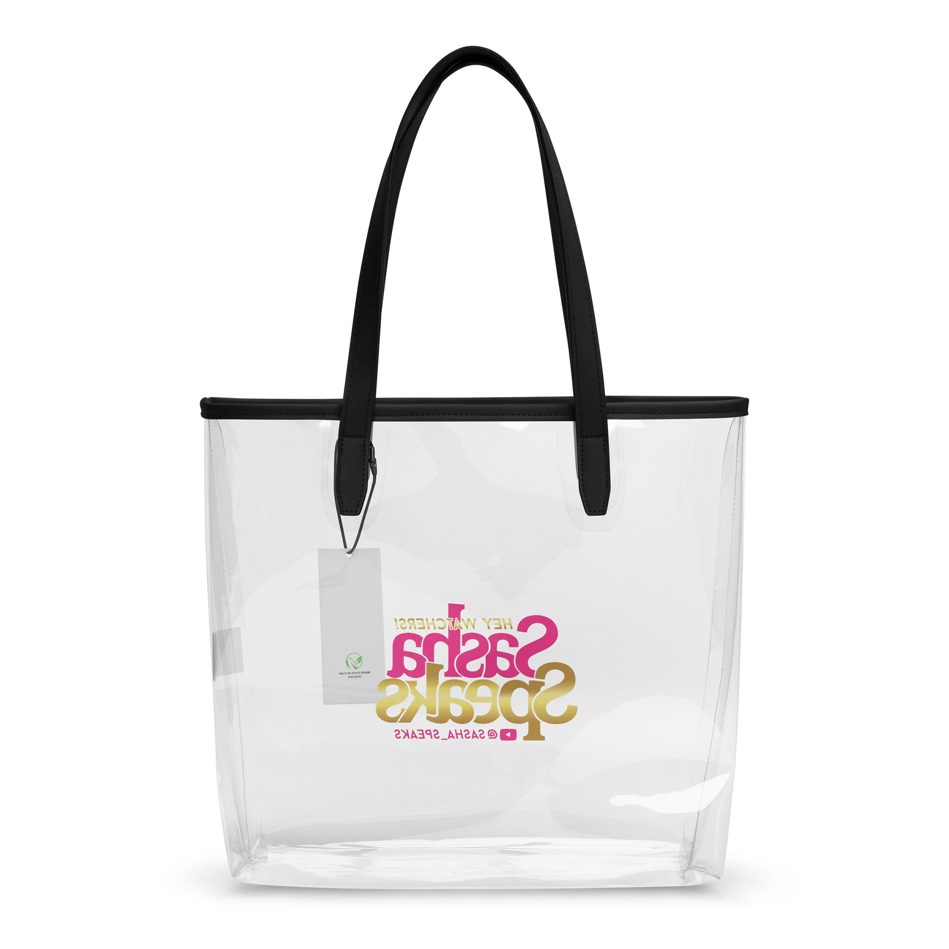 Sasha Speaks Clear Tote product image (2)