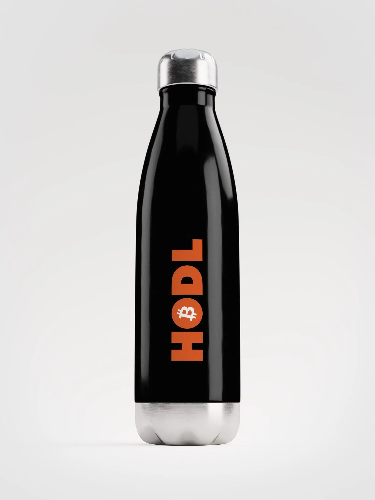 HODL Bitcoin Symbol Stainless Steel Water Bottle product image (1)