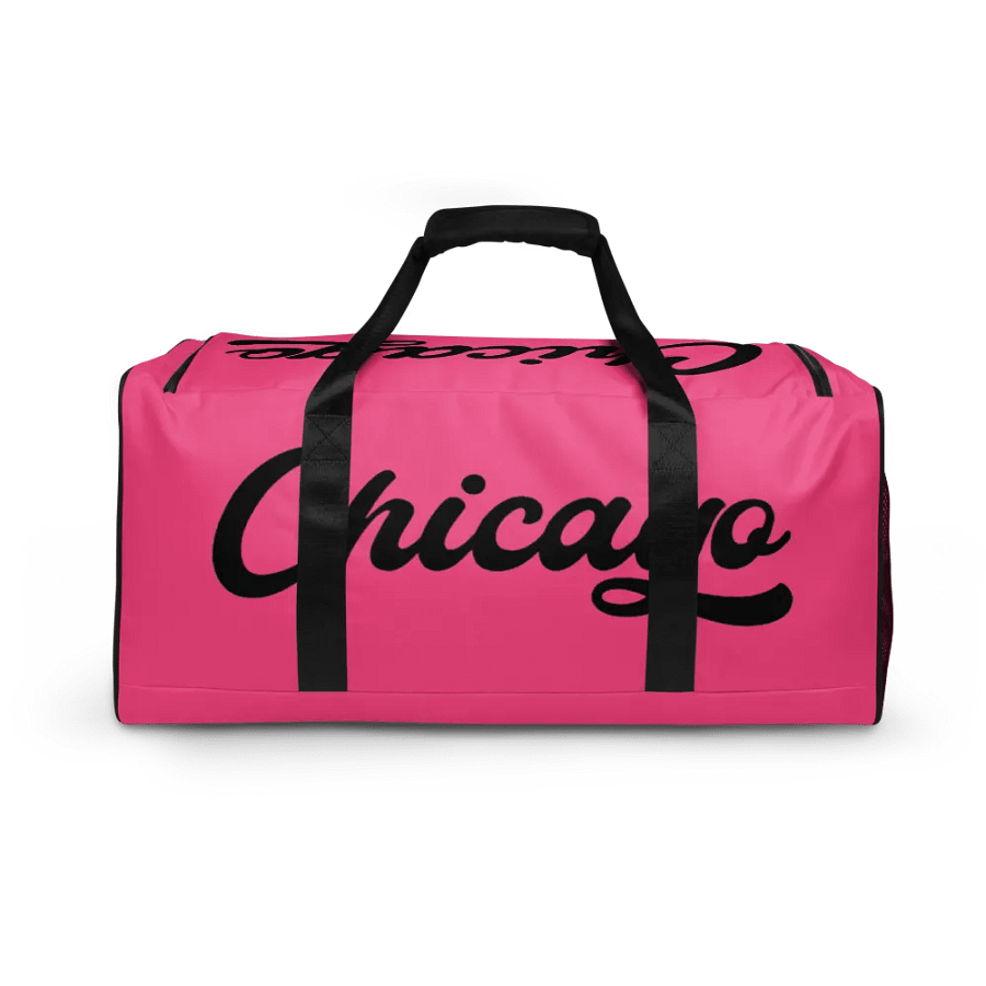 Chicago Script All-Over Duffle Bag product image (1)