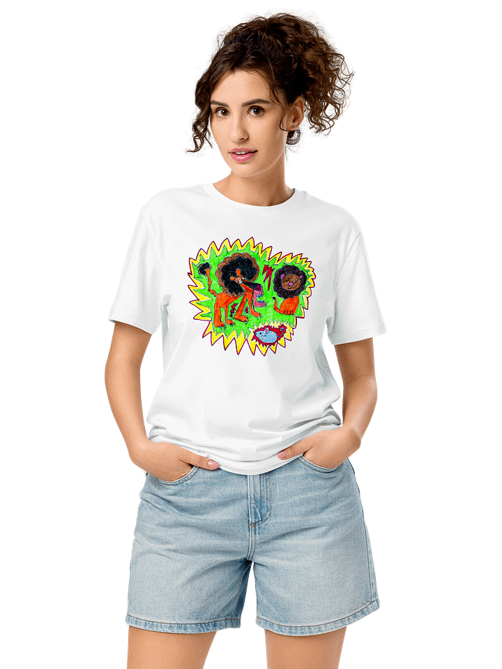 Lively Lions Organic T-Shirt product image (2)