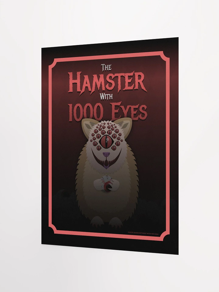 The Hamster with 1000 Eyes (Fictional Movie Poster) product image (3)