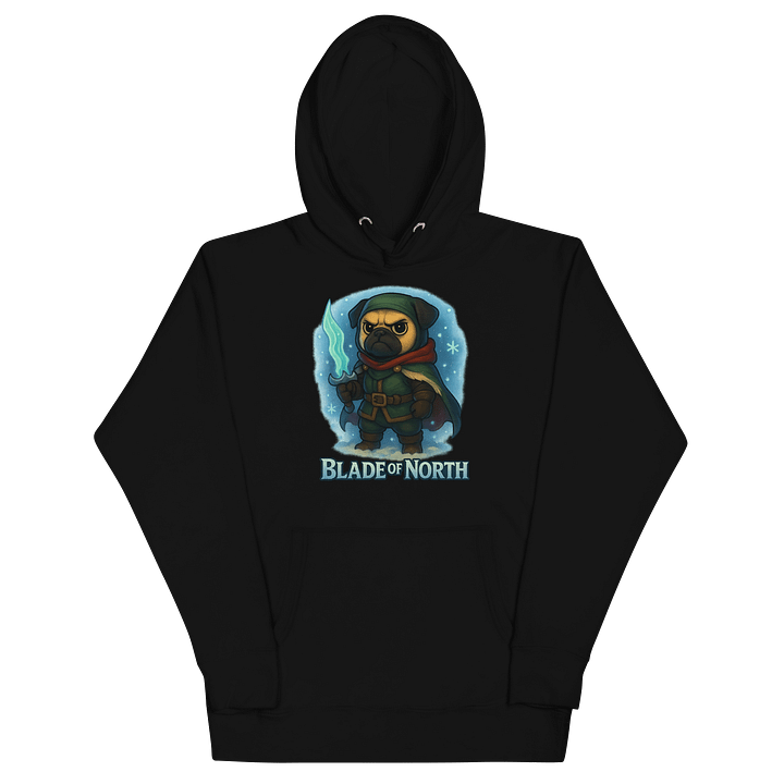 Blade of North Fantasy Pug Hoodie product image (11)