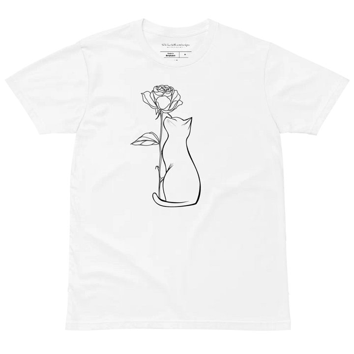 Rose Cat Supreme Comfort Classic T-Shirt product image (2)