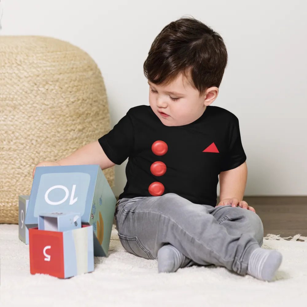 Red Button and Hankie Toddler T-Shirt product image (12)