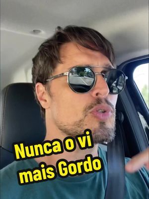 “Nunca o vi mais gordo” é uma expressão usada quando se quer dizer que não se conhece a pessoa de lado nenhum… No entanto não faz qualquer sentido  #reflexoesdocaminho #morgamix