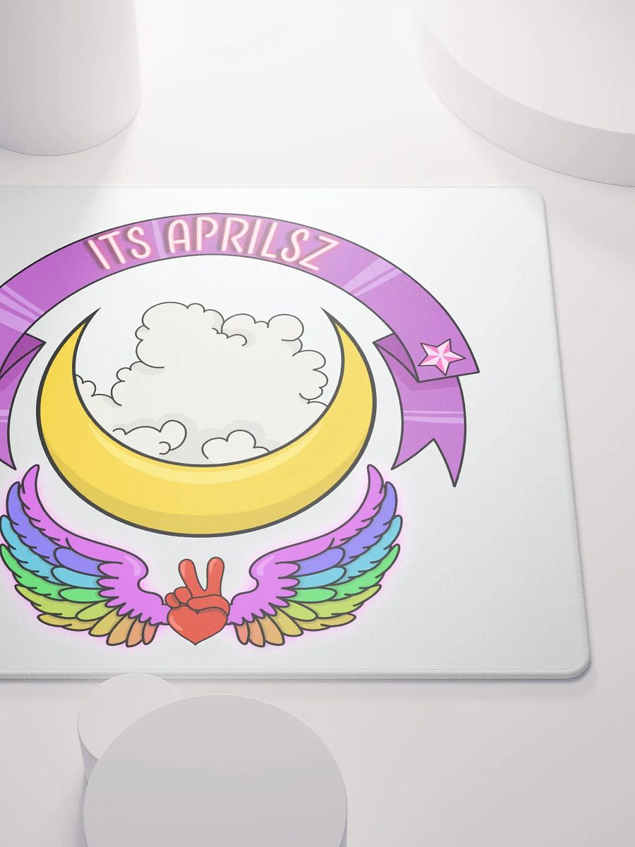 Its Aprilsz Channel Logo Gaming Mouse Pad product image (5)
