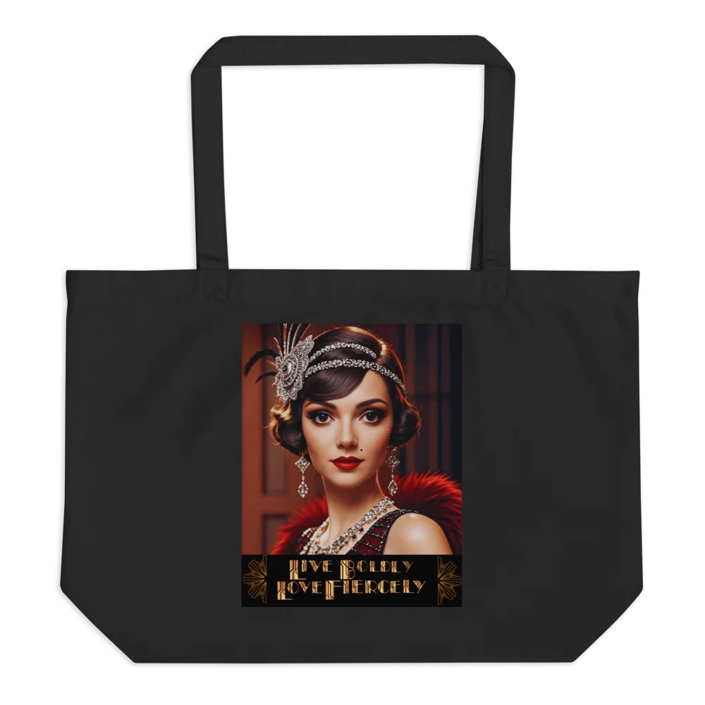 Live Boldly, Love Fiercely - Organic Cotton Tote product image (1)