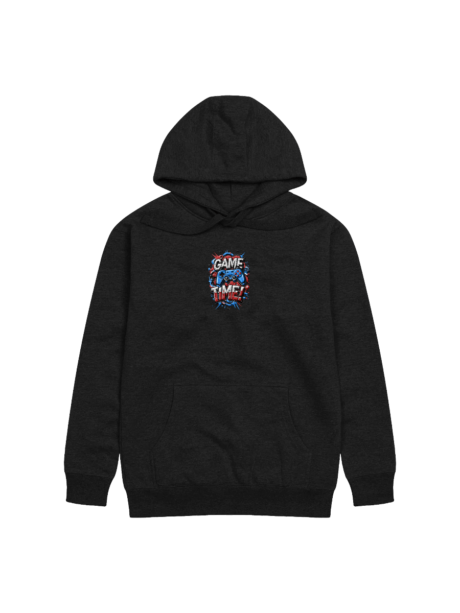 Game Time! Center Embroidered Hoodie product image (1)