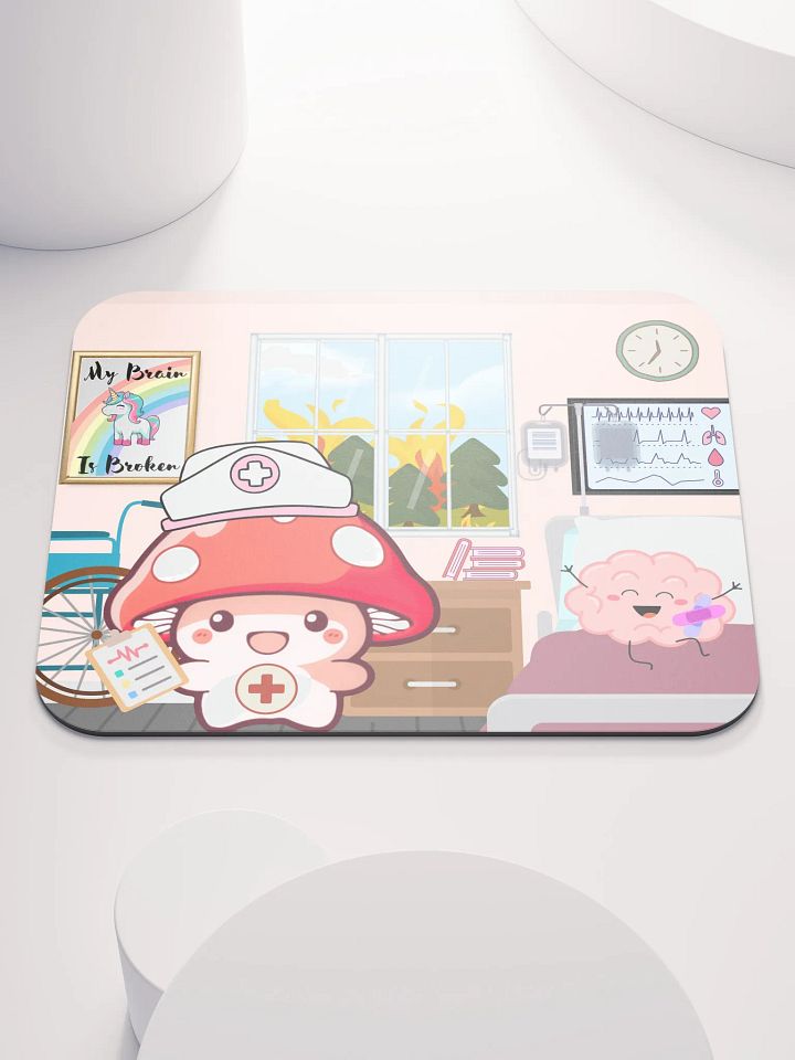 My Brain Is Broken | Mousepad product image (1)