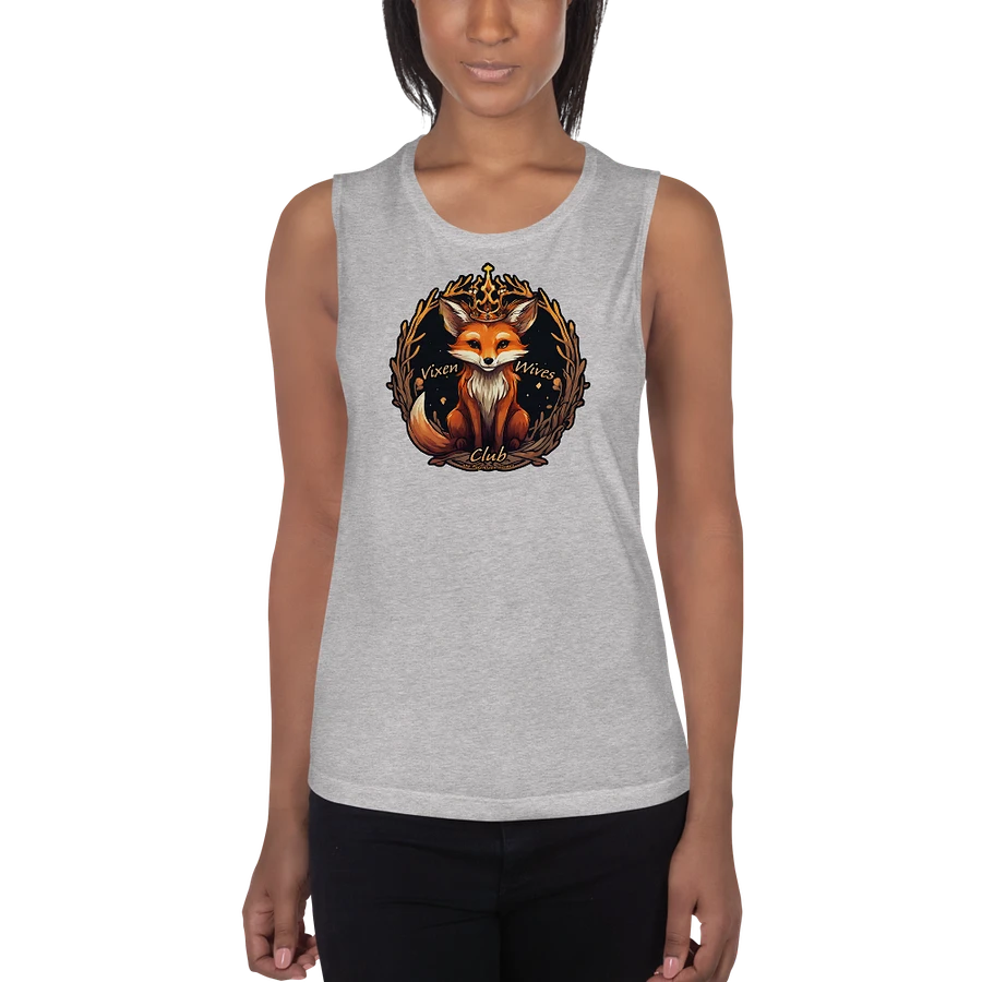 Vixen Wives Club Royal Vixen flowy muscle tank top. product image (13)