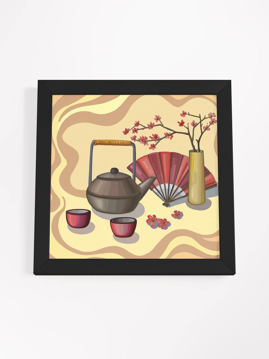 Cherry Blossom Serenity Framed Poster - Coffee shop No. 7 product image (52)