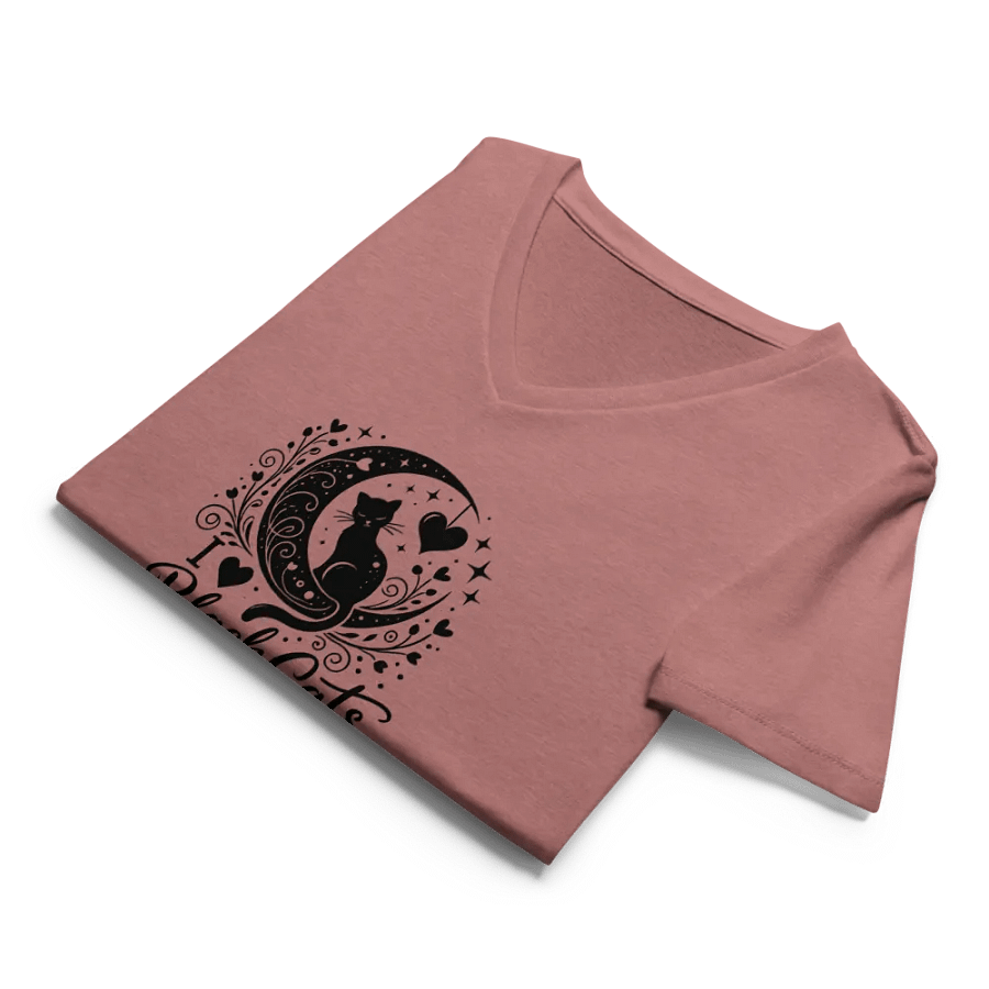 I Love Black Cats V-Neck (New Edition) product image (21)