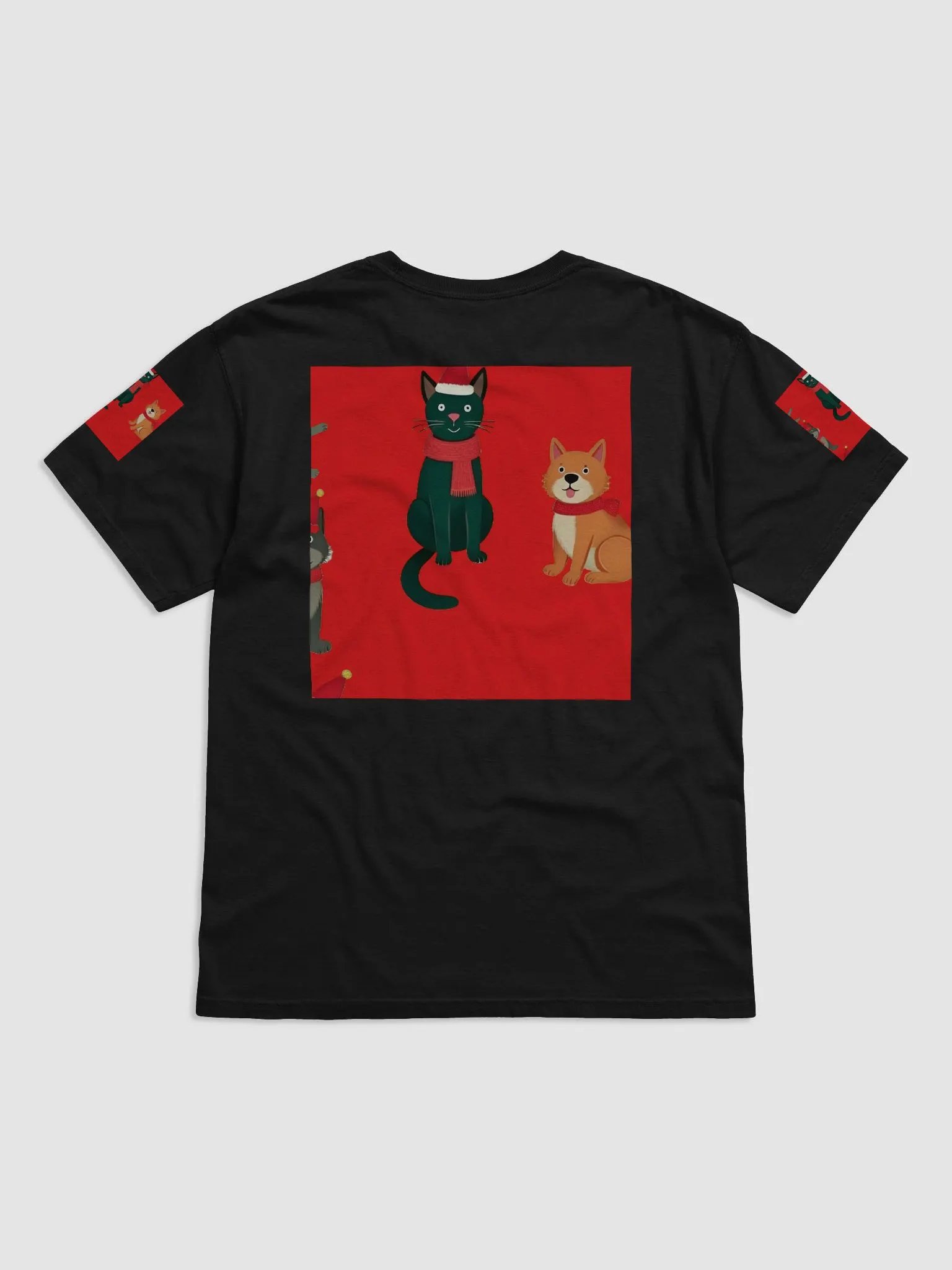 Festive Friends Cartoon Animal T-Shirt product image (14)