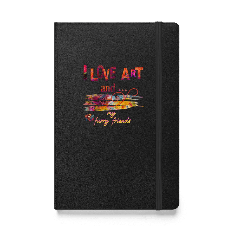 Artistic Hardcover Notebook for Pet Lovers AND ARTISTS product image (1)