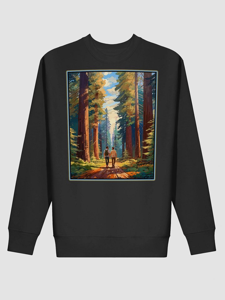 Seeing The Redwoods Together - Gay Couple Sweatshirt product image (10)