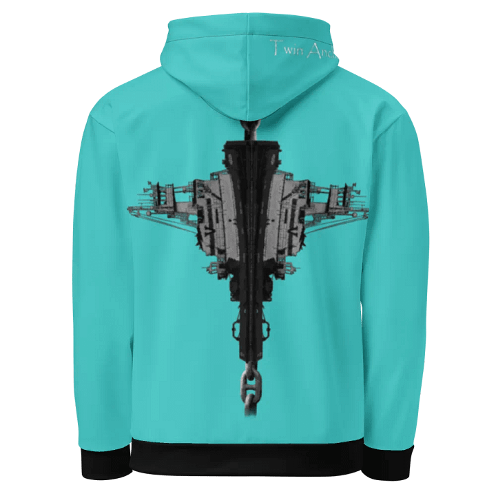 Turquoise Hudson VB-chain Hoodie product image (1)