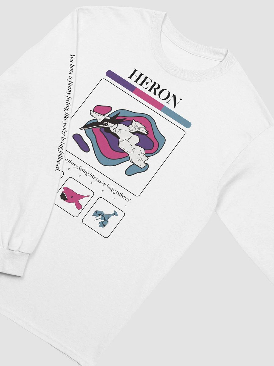 Heron - Long Sleeve (White) product image (3)