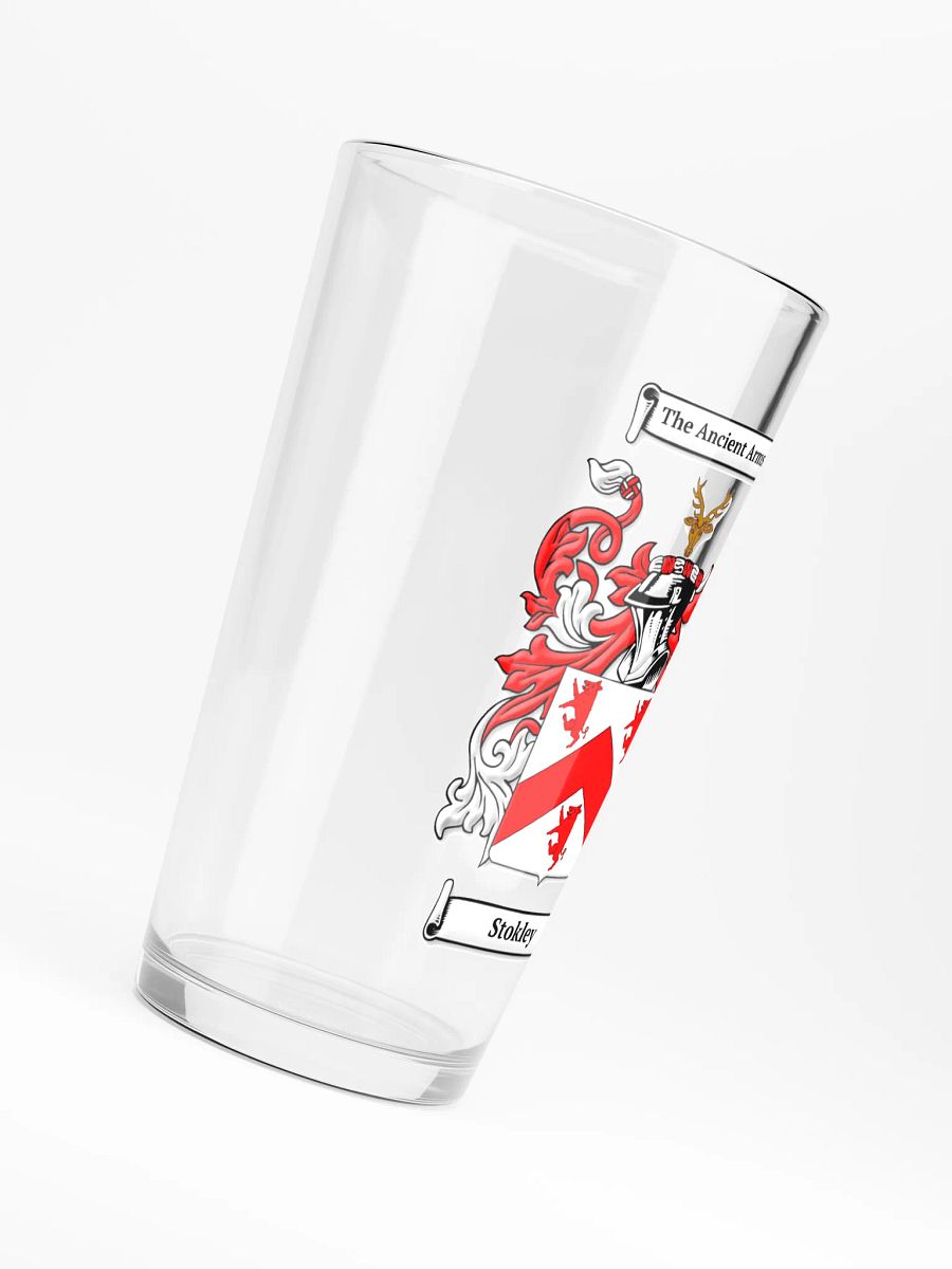 Stokley Family Crest - Shaker Pint Glass product image (6)