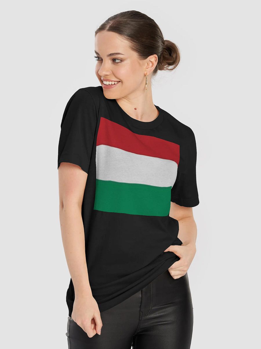 Exclusive Supersoft Unisex Hungary Flag Graphic Tee by Graphic Grove product image (9)