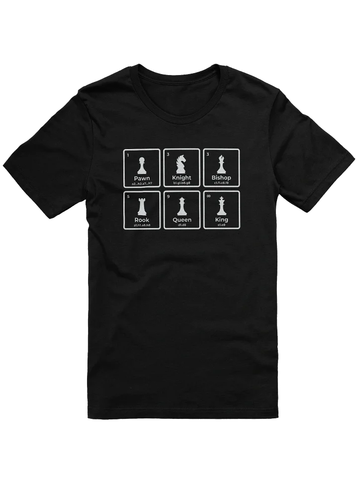 Chess Periodic Table T-shirt product image (1)