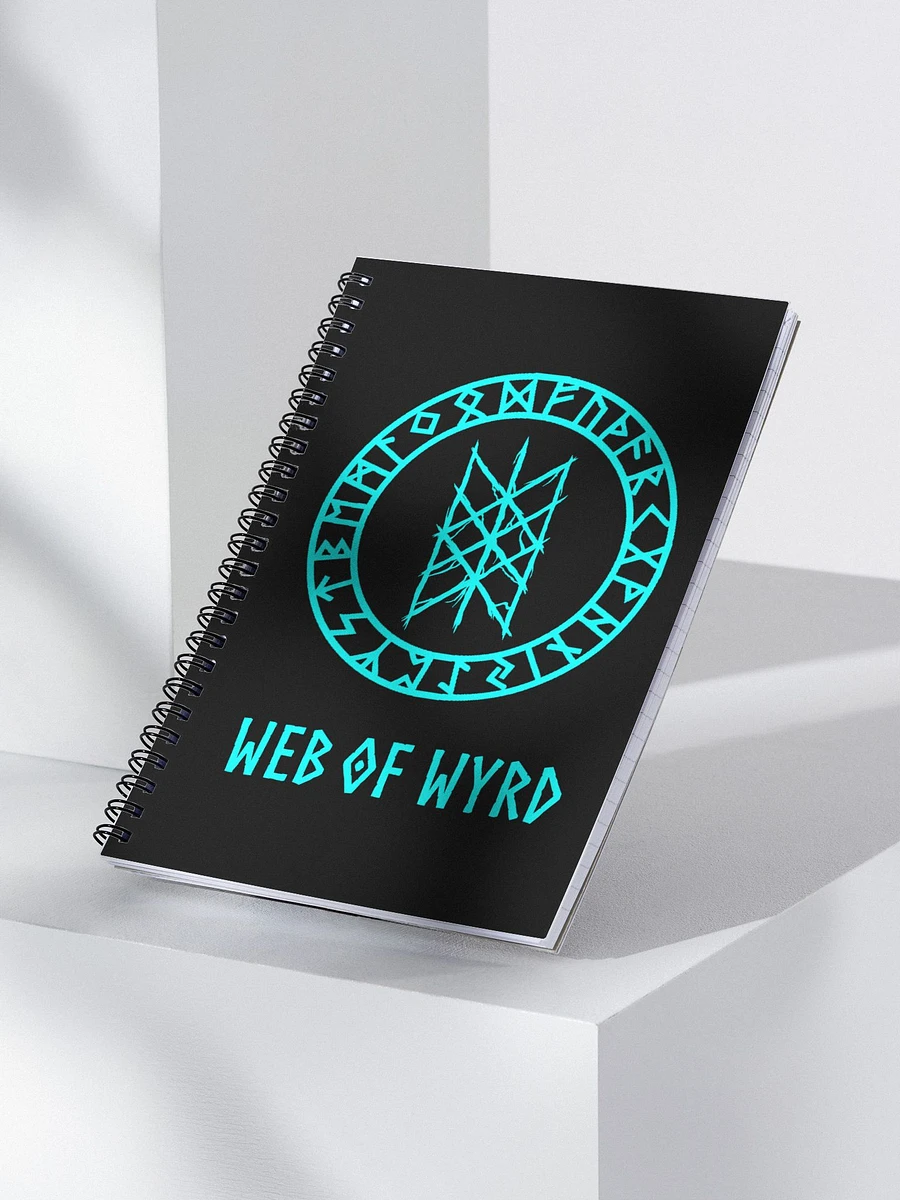 Web of Wyrd Logo Spiral Notebook product image (4)