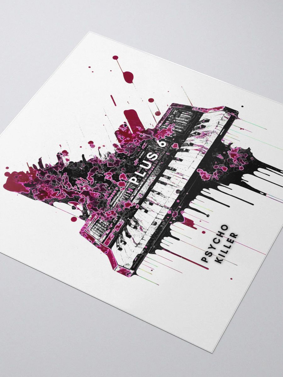 Psycho Killer Album Art - sticker product image (3)