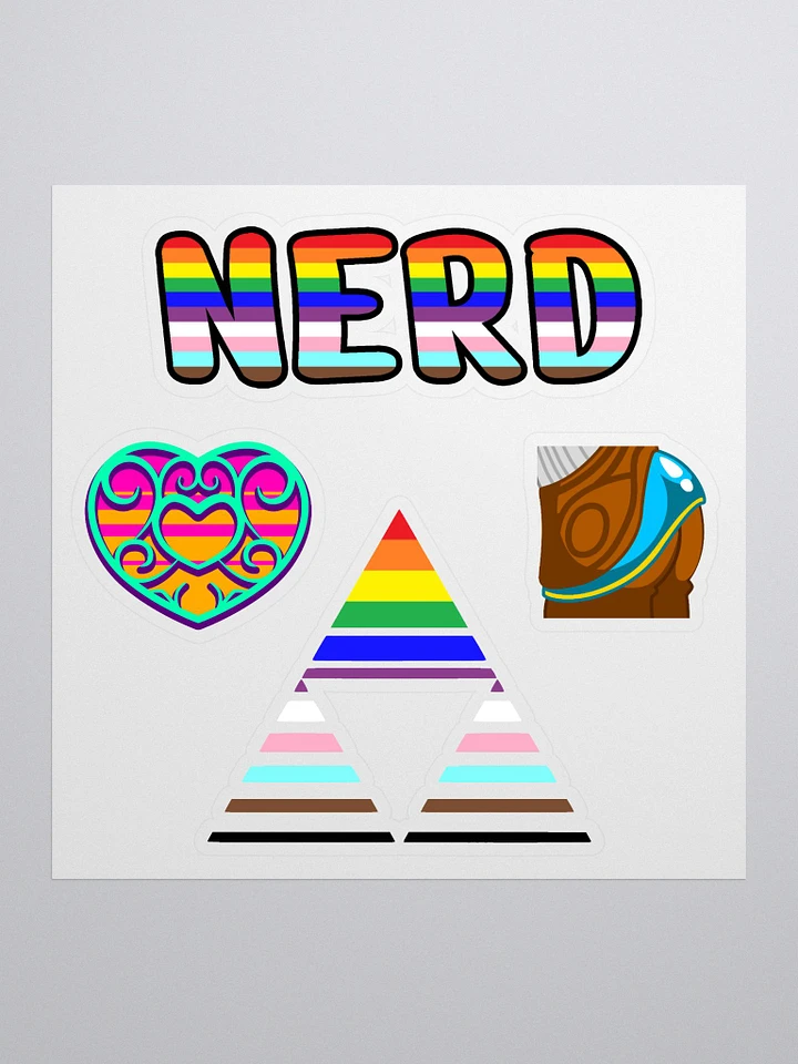 Nerd Pride Sticker Sheet product image (1)