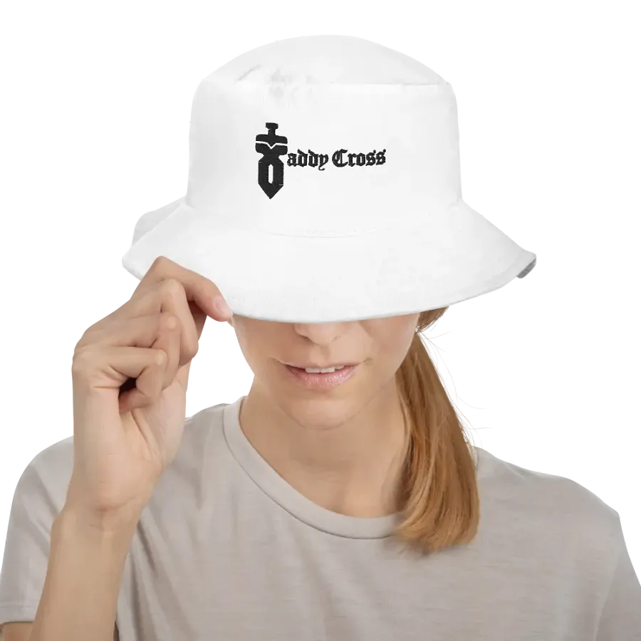 Xaddy Cross Bucket Hat (Black Logo) product image (5)